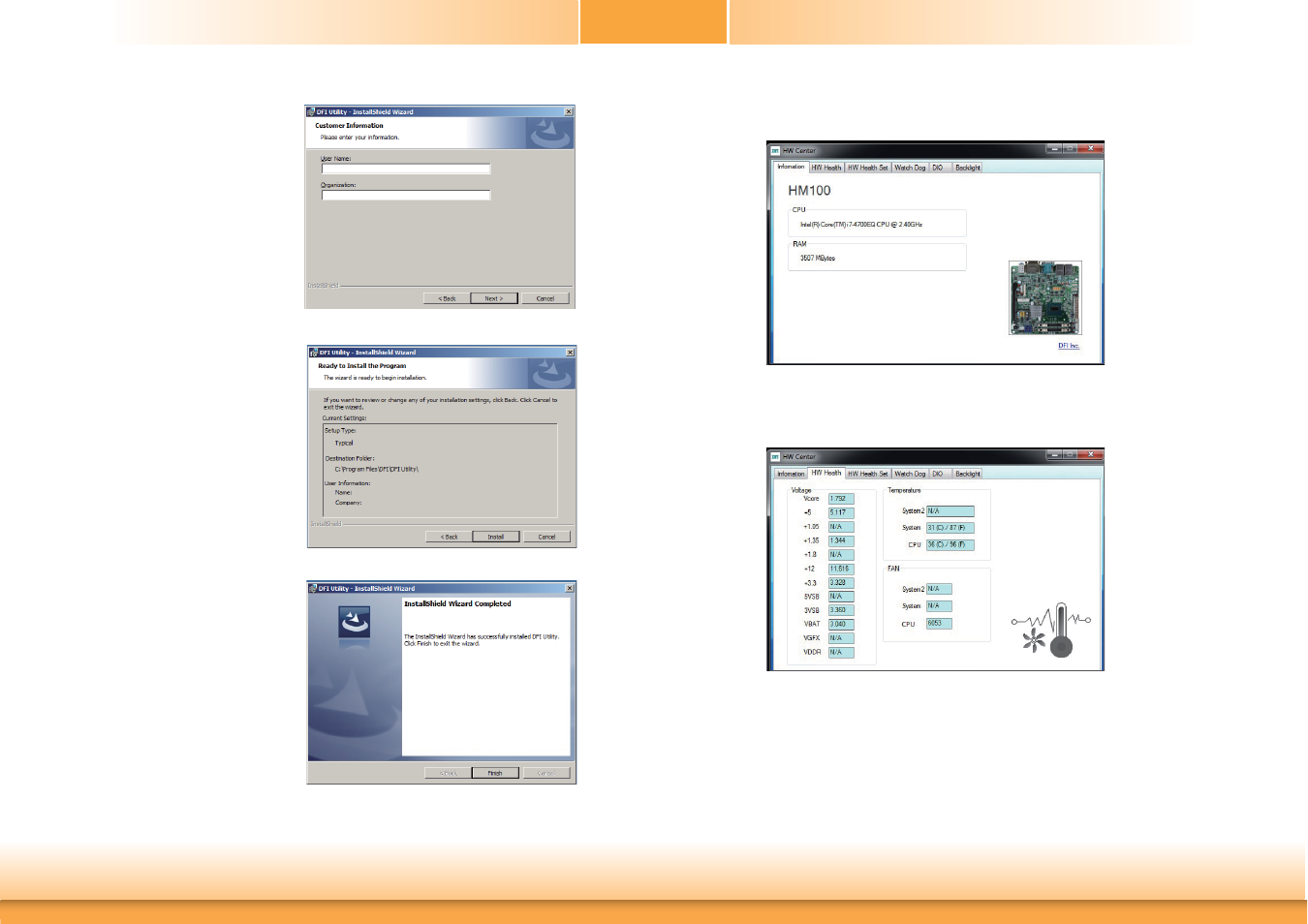 Chapter 4 | DFI HM100-HM86 User Manual | Page 60 / 97