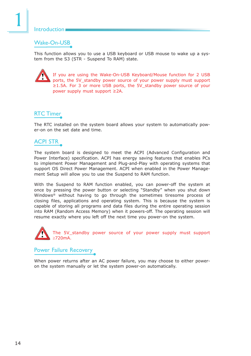 DFI HR100-CRM User Manual | Page 14 / 170