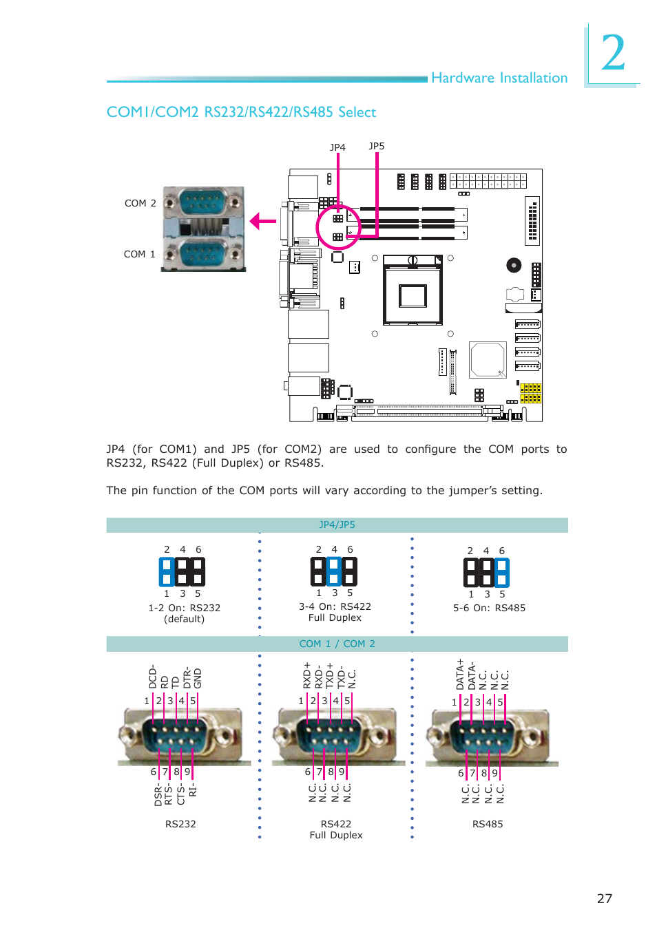 DFI HR100-CRM User Manual | Page 27 / 170