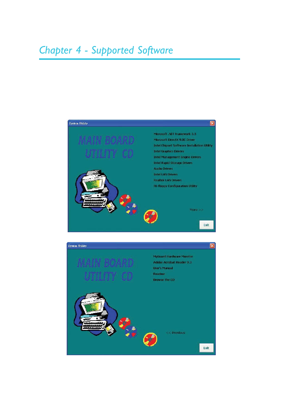 Chapter 4 - supported software | DFI HR100-CRM User Manual | Page 88 / 170