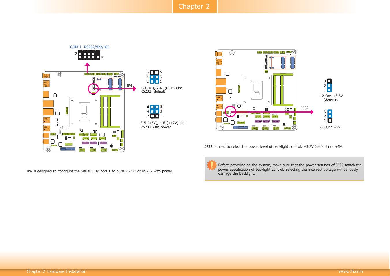 Chapter 2 | DFI HU171 User Manual | Page 14 / 90