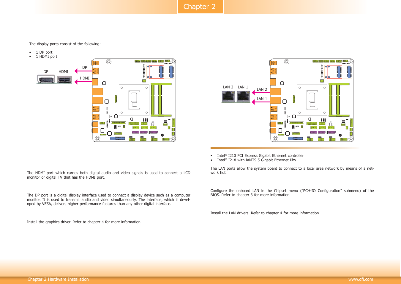 Chapter 2 | DFI HU171 User Manual | Page 21 / 90