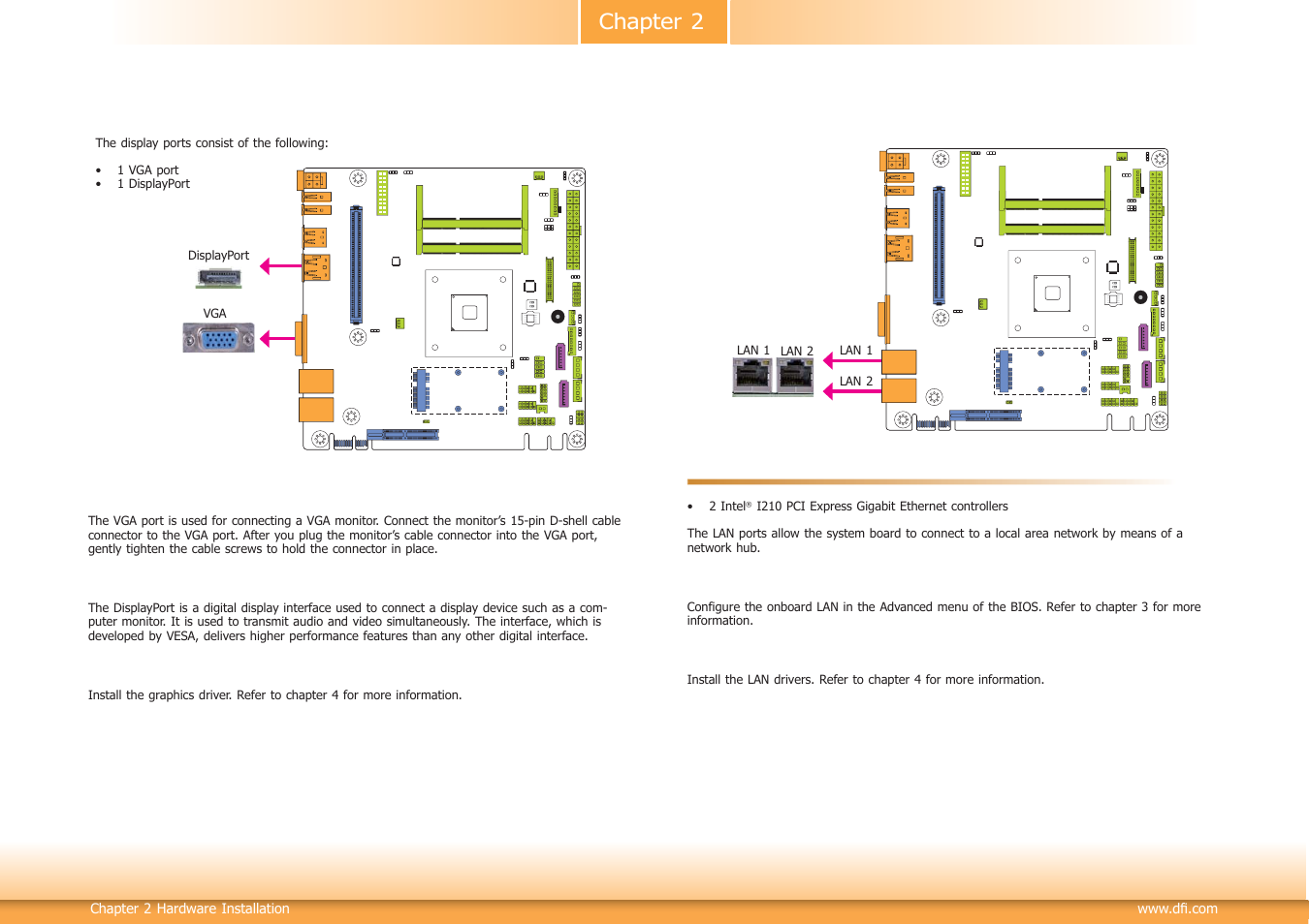 Chapter 2 | DFI KB160 User Manual | Page 19 / 68