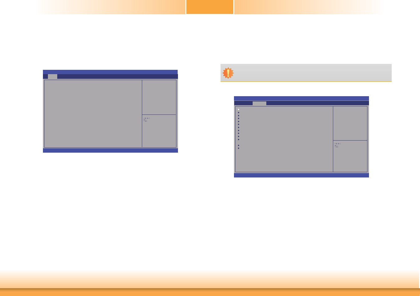 Chapter 3 main, Ami bios setup utility advanced | DFI KB160 User Manual | Page 31 / 68