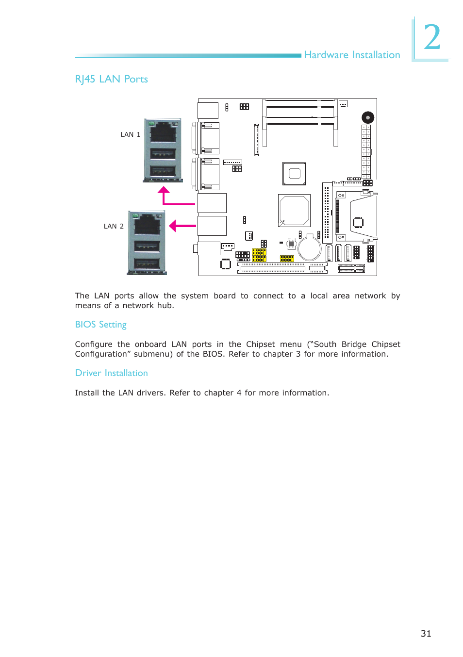 DFI LR100-N16D User Manual | Page 31 / 126