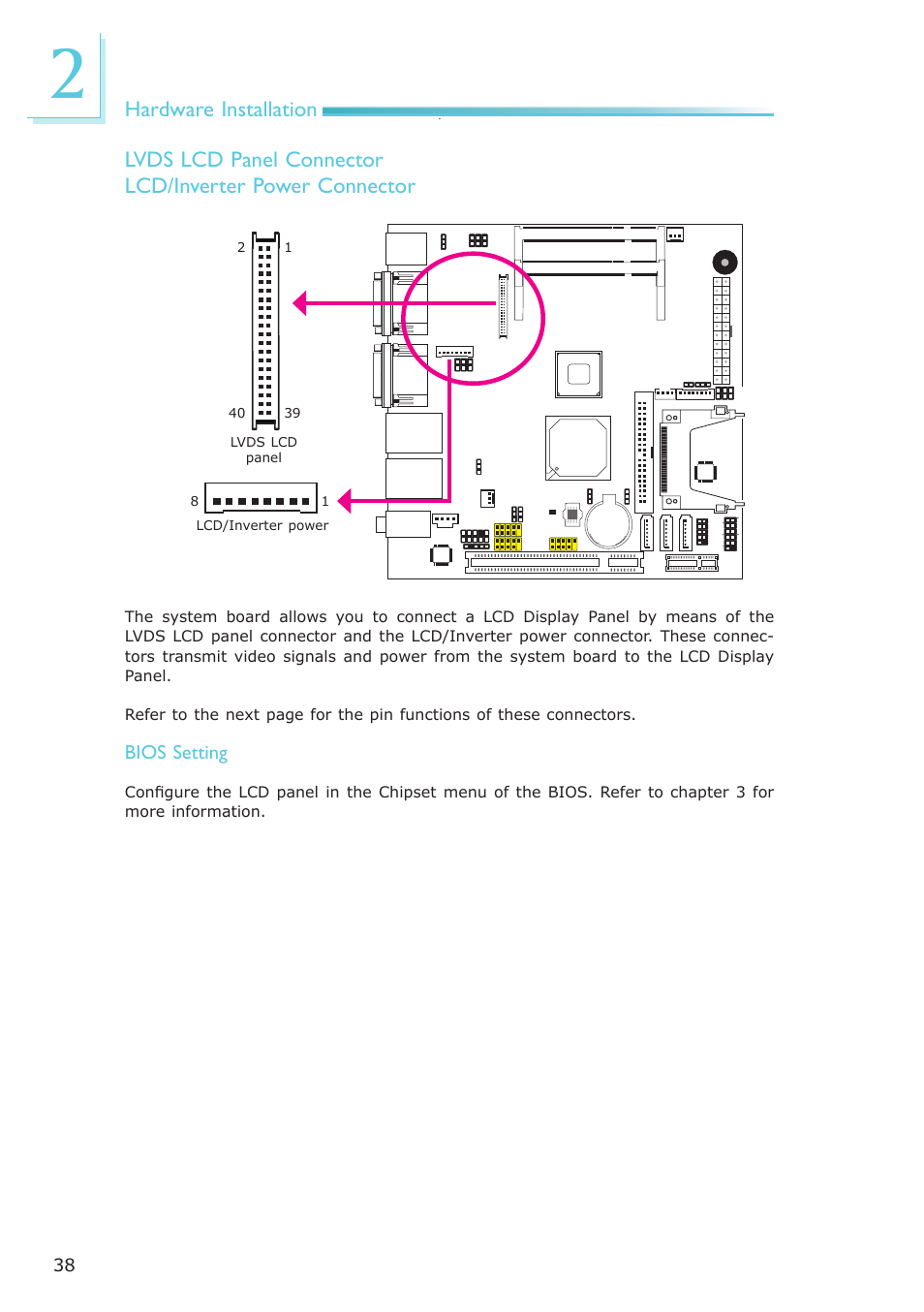 DFI LR100-N16D User Manual | Page 38 / 126
