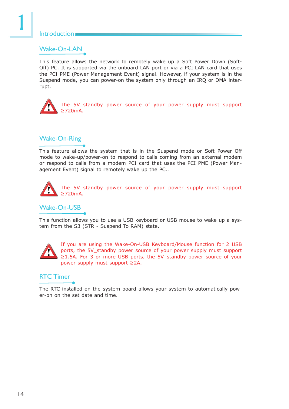 DFI LR102-B18D/B18S User Manual | Page 14 / 138