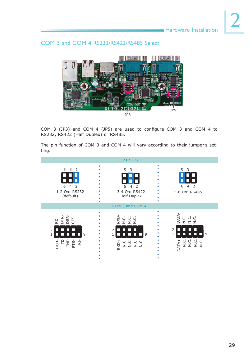 DFI LR102-B18D/B18S User Manual | Page 29 / 138