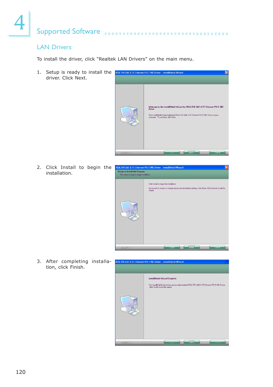 Supported software | DFI NP100-N16C User Manual | Page 120 / 149