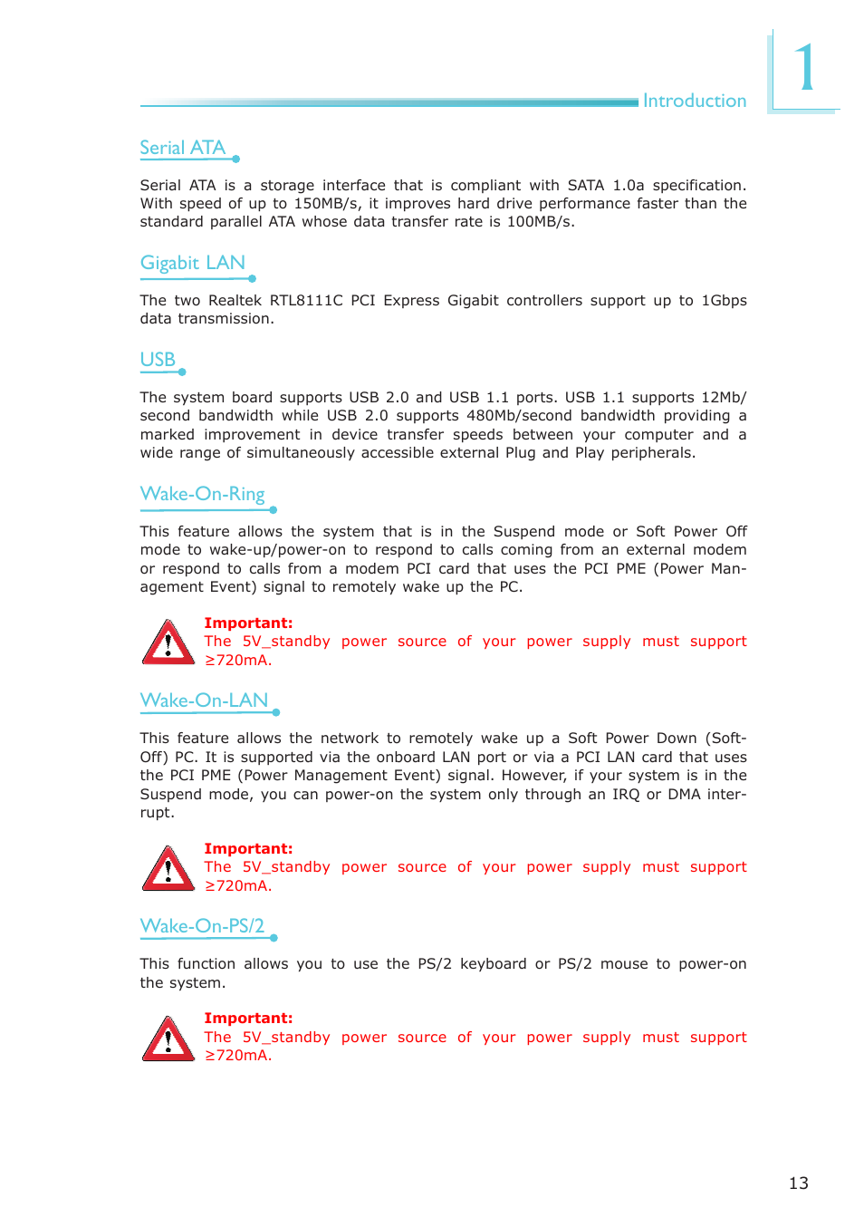 DFI NP100-N16C User Manual | Page 13 / 149