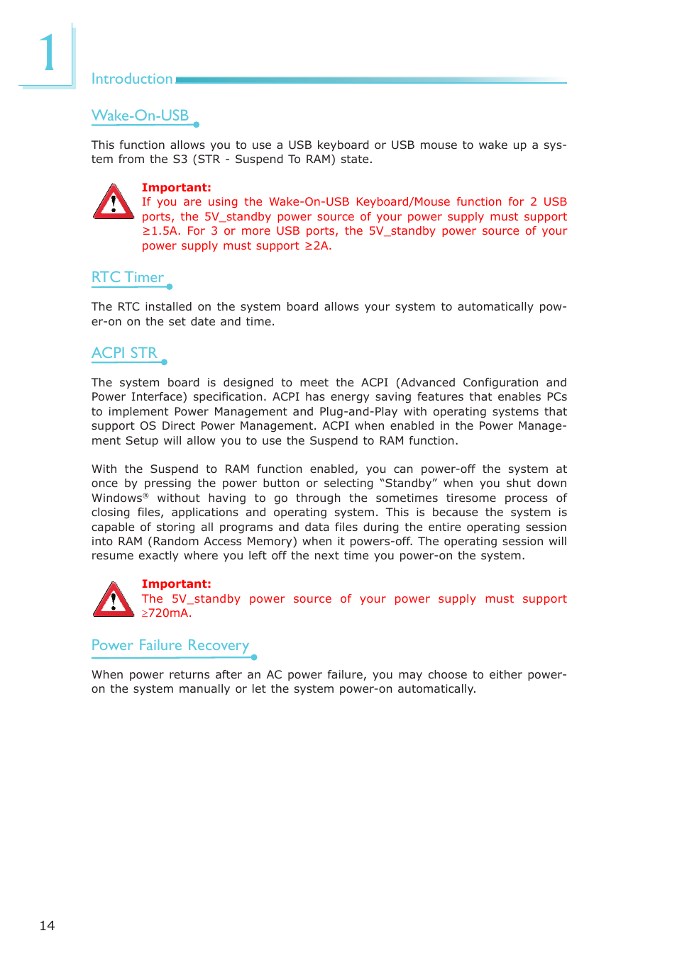 DFI NP100-N16C User Manual | Page 14 / 149