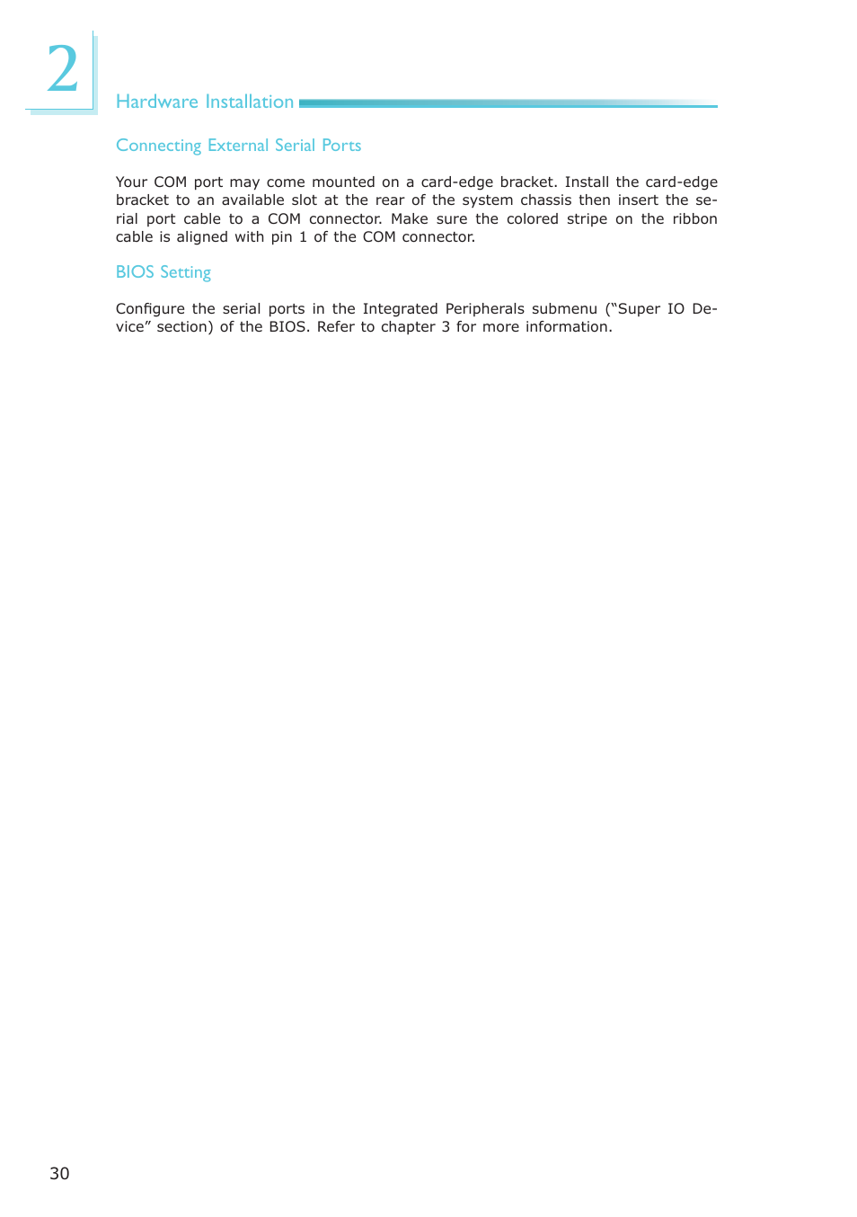 DFI NP100-N16C User Manual | Page 30 / 149
