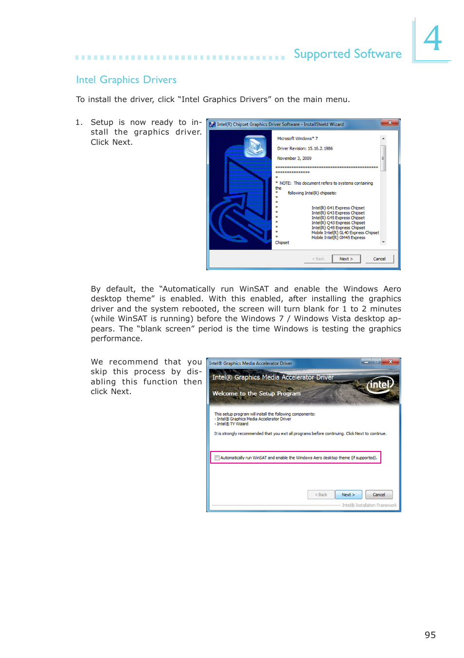 Supported software | DFI NP100-N16C User Manual | Page 95 / 149