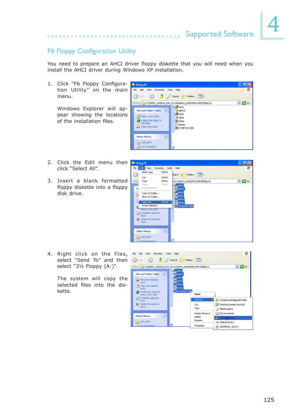 Supported software | DFI NP101-D16C User Manual | Page 125 / 150