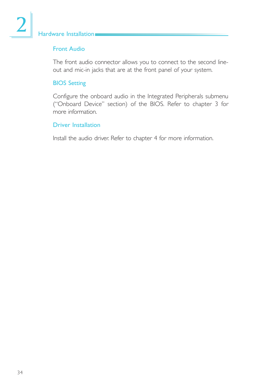 DFI NP101-D16C User Manual | Page 34 / 150
