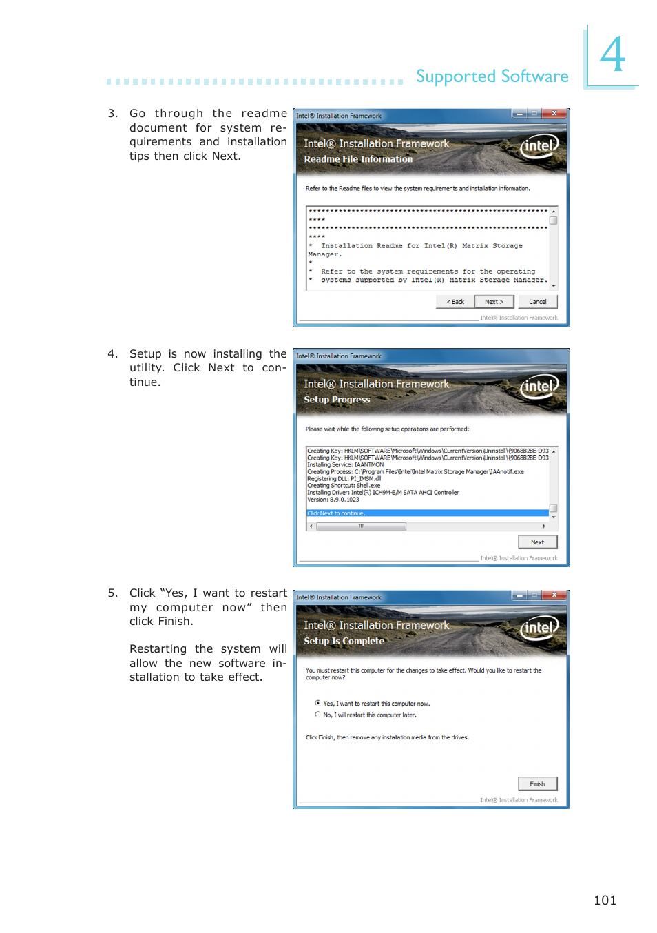 Supported software | DFI NP102-N16C User Manual | Page 101 / 144