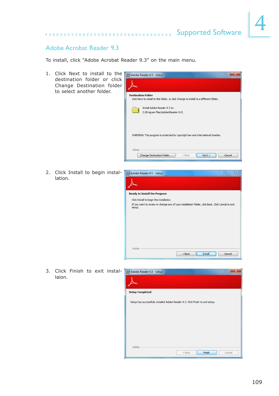 Supported software | DFI NP102-N16C User Manual | Page 109 / 144