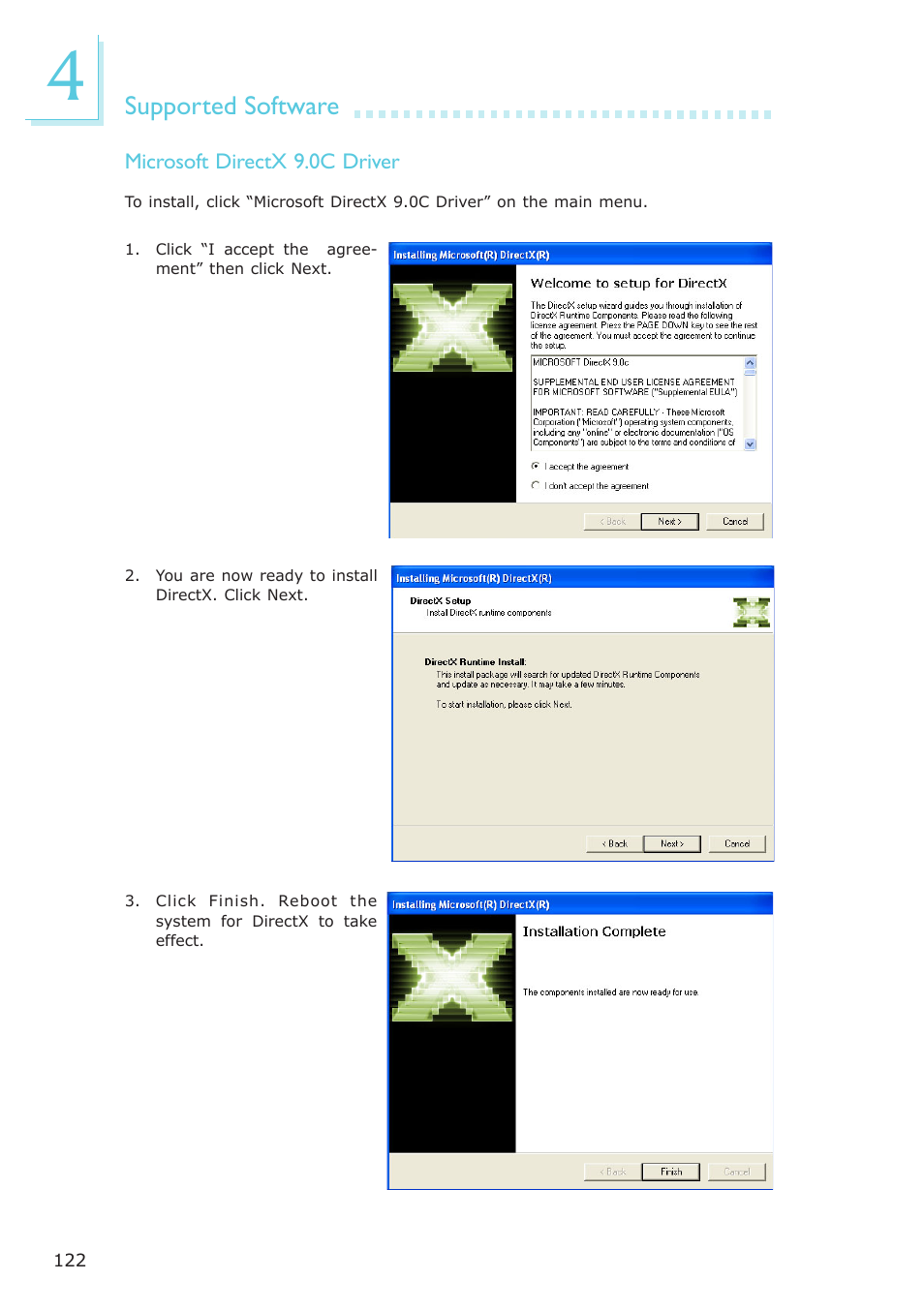 Supported software | DFI NP102-N16C User Manual | Page 122 / 144