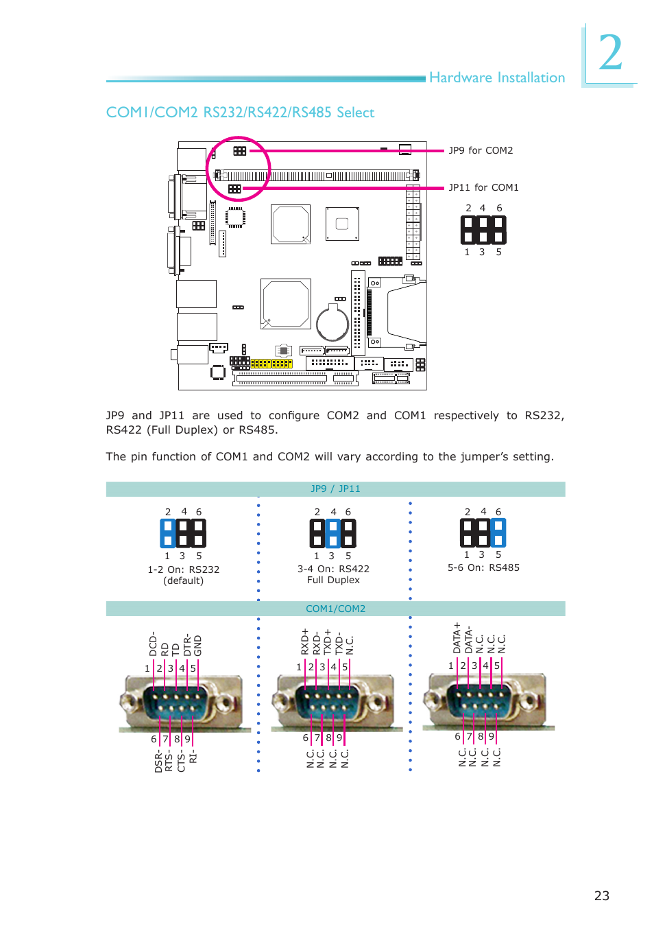 DFI NP102-N16C User Manual | Page 23 / 144