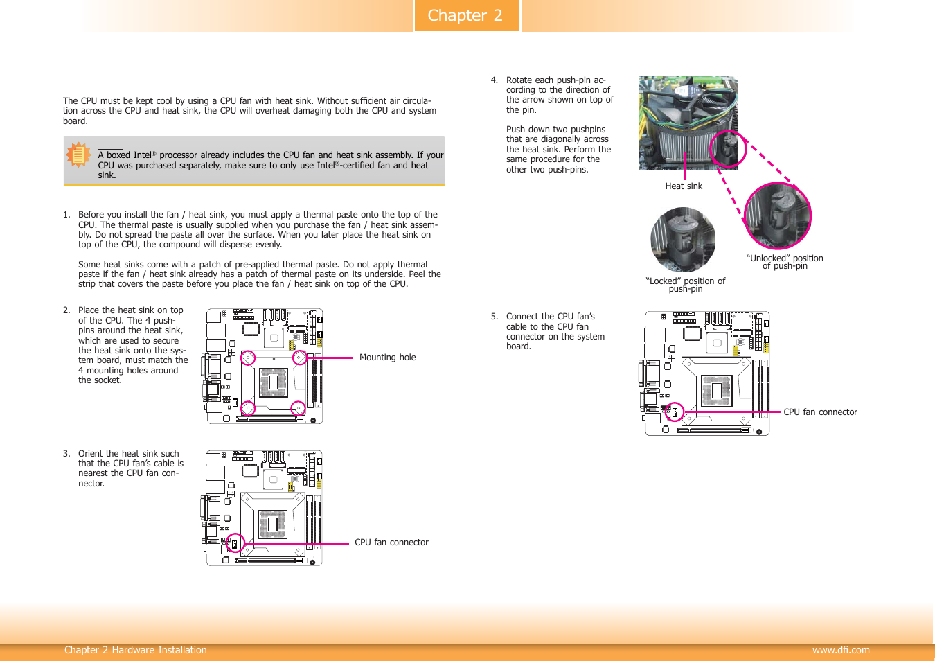 Chapter 2 | DFI SB102-D User Manual | Page 14 / 60