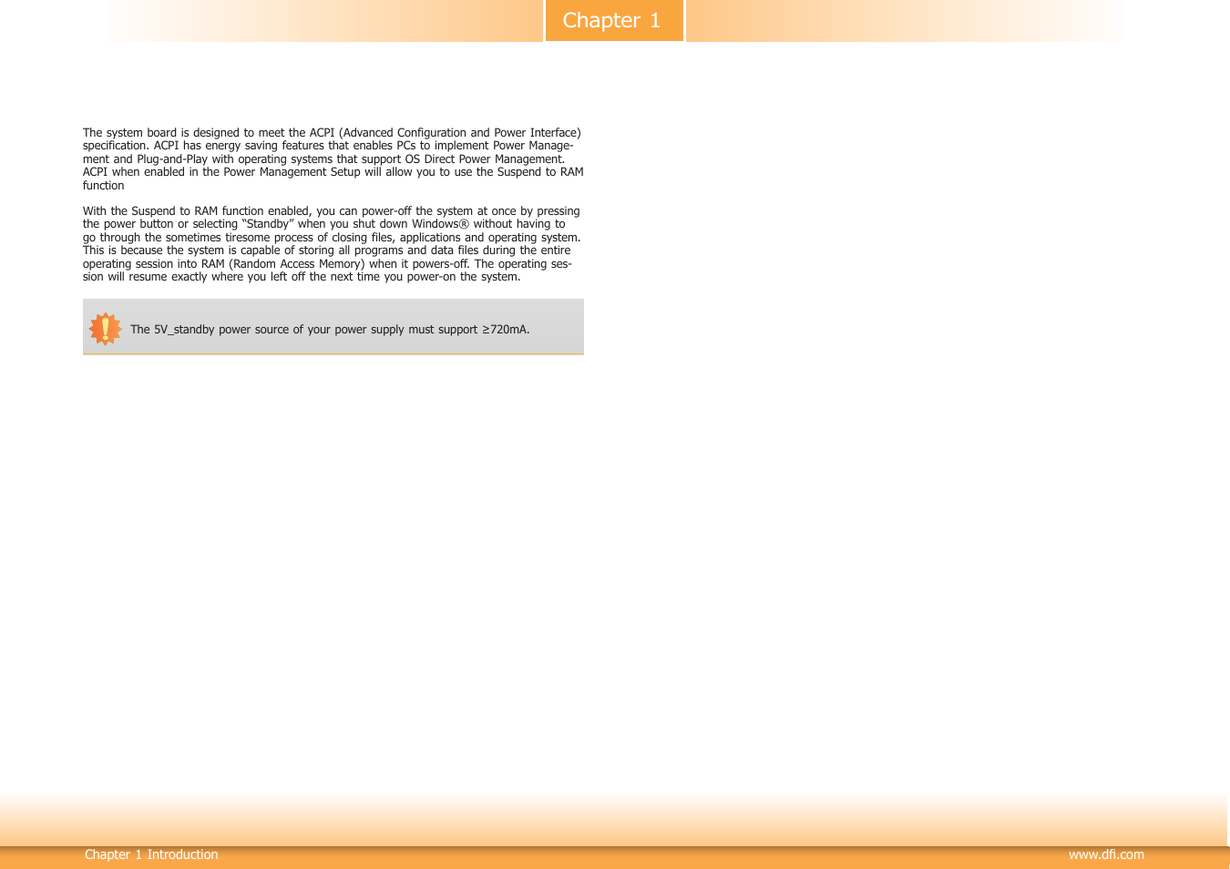 Chapter 1 | DFI SB102-D User Manual | Page 8 / 60