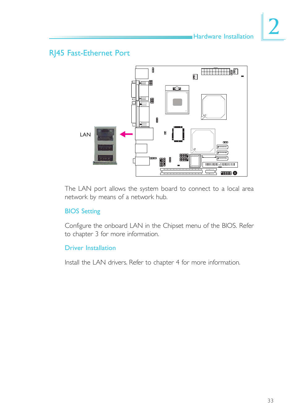 Rj45 fast-ethernet port | DFI SR100-L20C User Manual | Page 33 / 144
