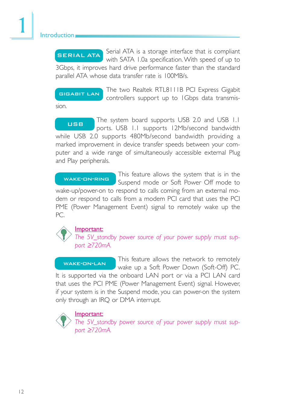 DFI SR100-N User Manual | Page 12 / 152
