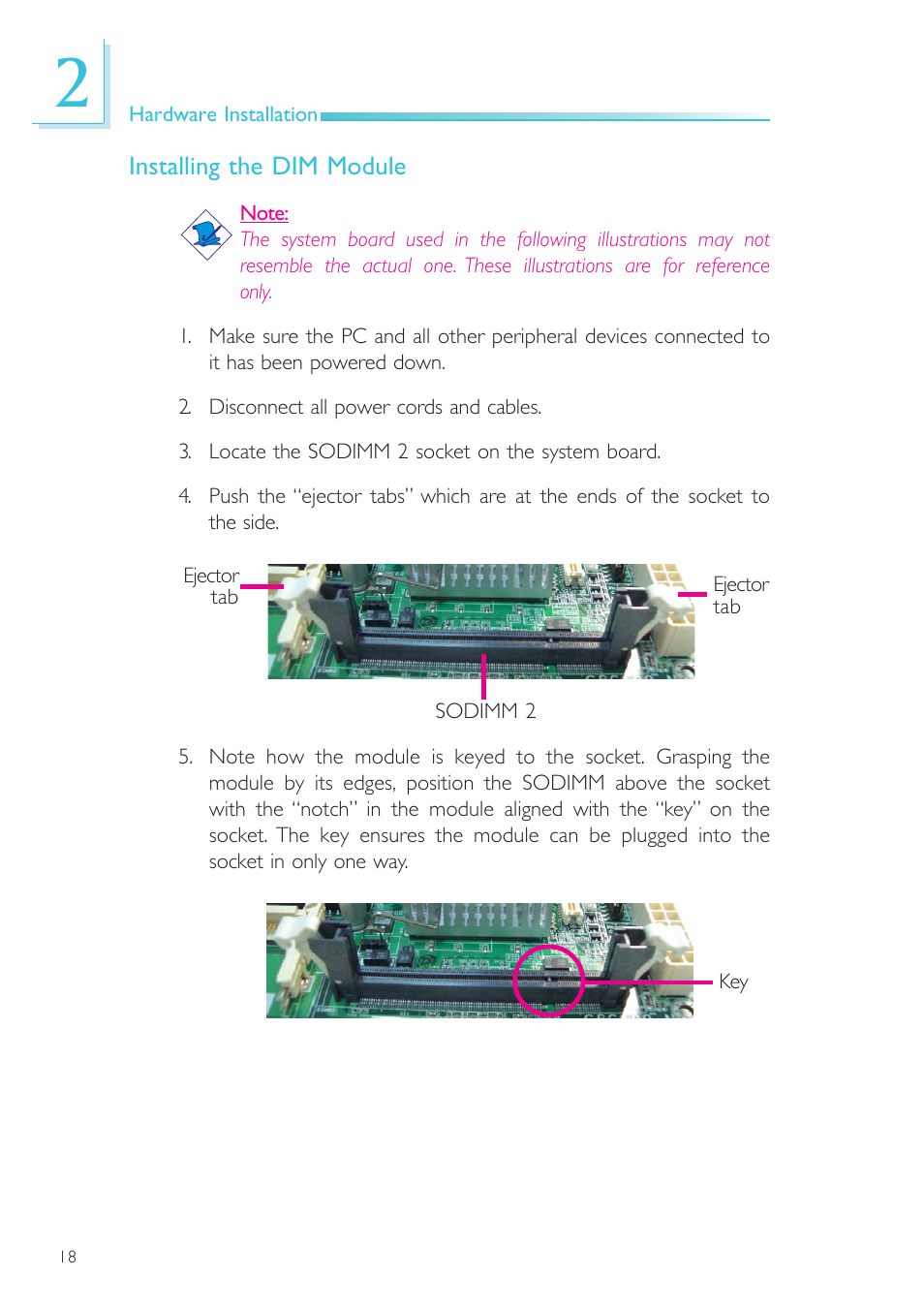 DFI SR100-N User Manual | Page 18 / 152