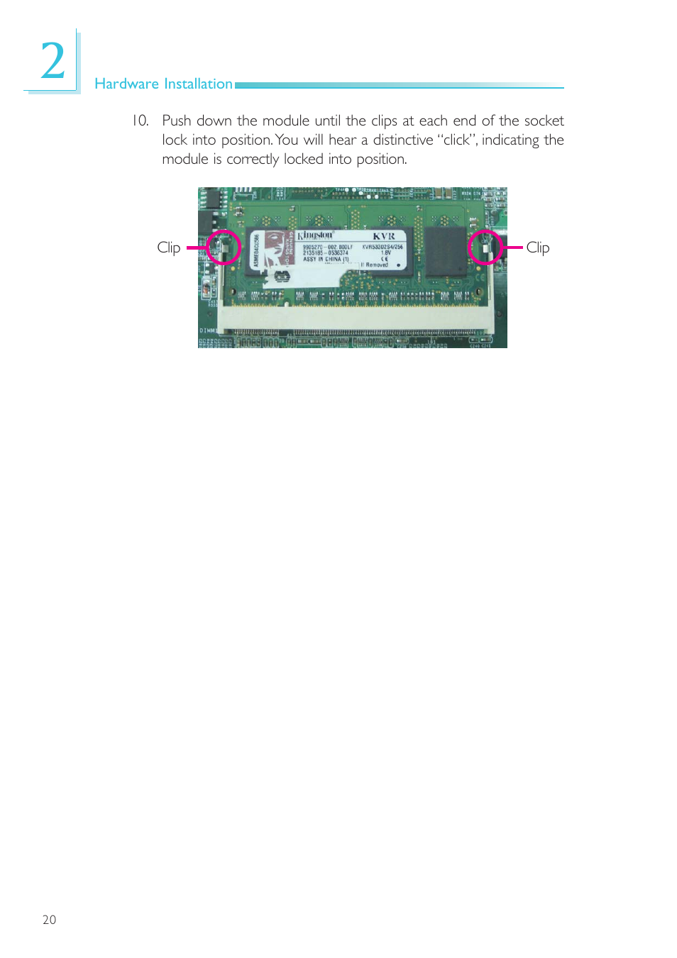 DFI SR100-N User Manual | Page 20 / 152