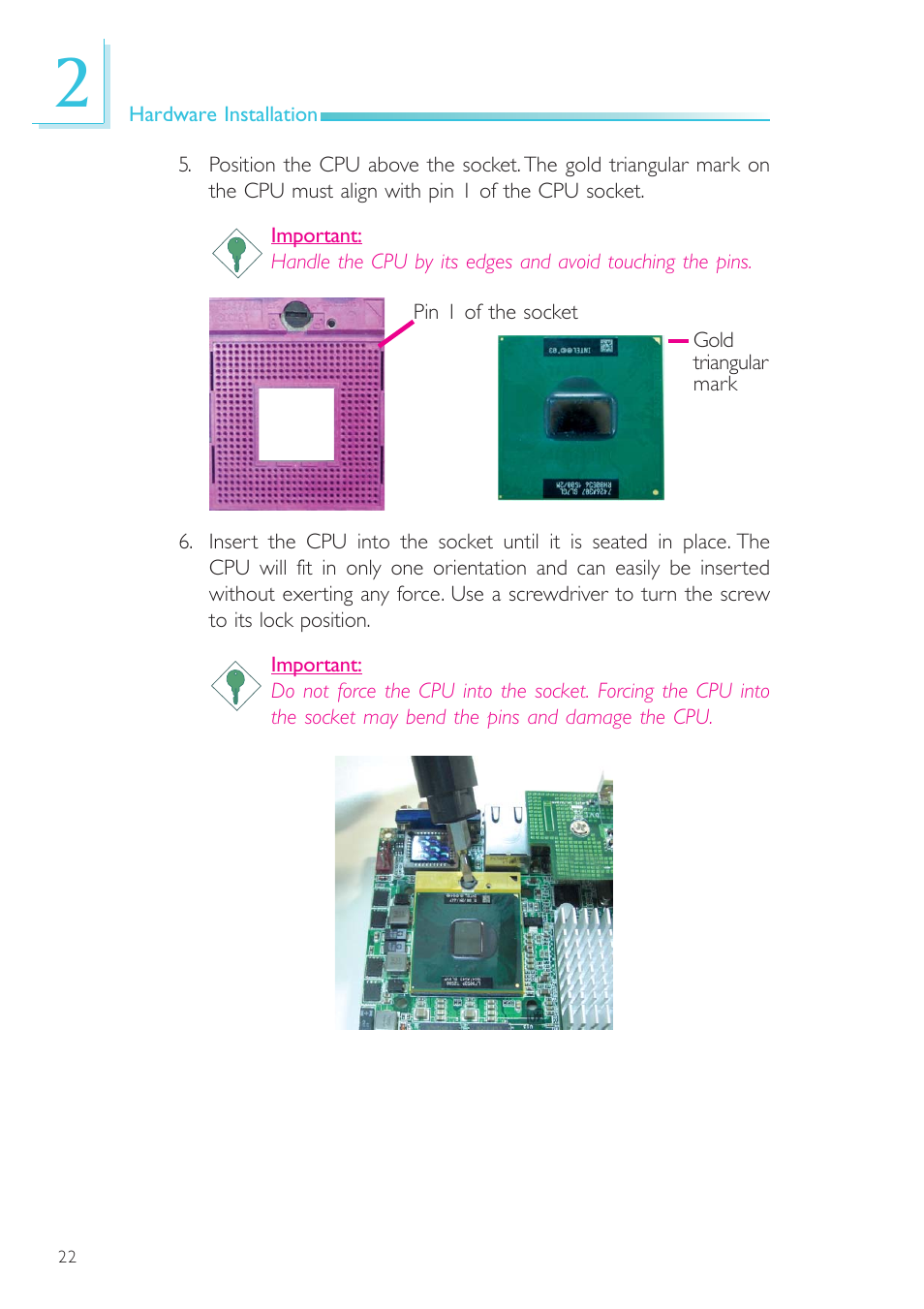 DFI SR100-N User Manual | Page 22 / 152