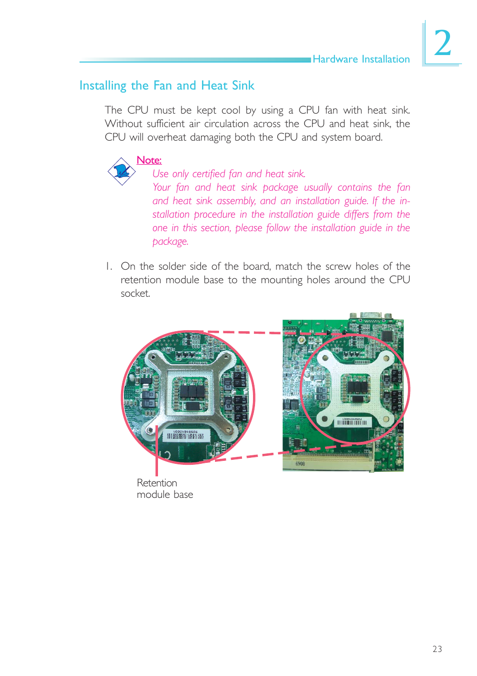 DFI SR100-N User Manual | Page 23 / 152