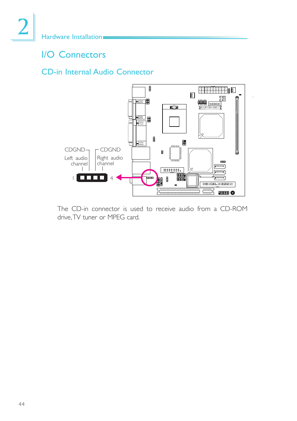 I/o connectors | DFI SR100-N User Manual | Page 44 / 152