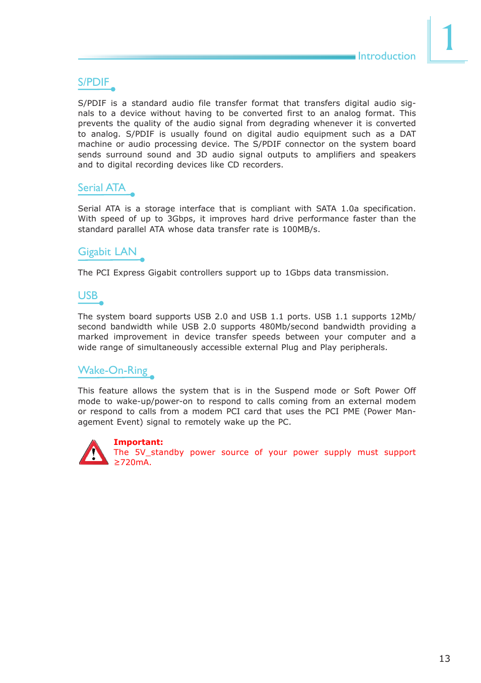 DFI CA331-NR User Manual | Page 13 / 131