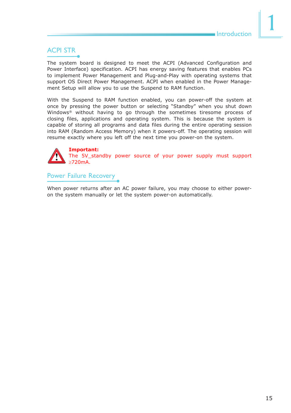 DFI CA331-NR User Manual | Page 15 / 131