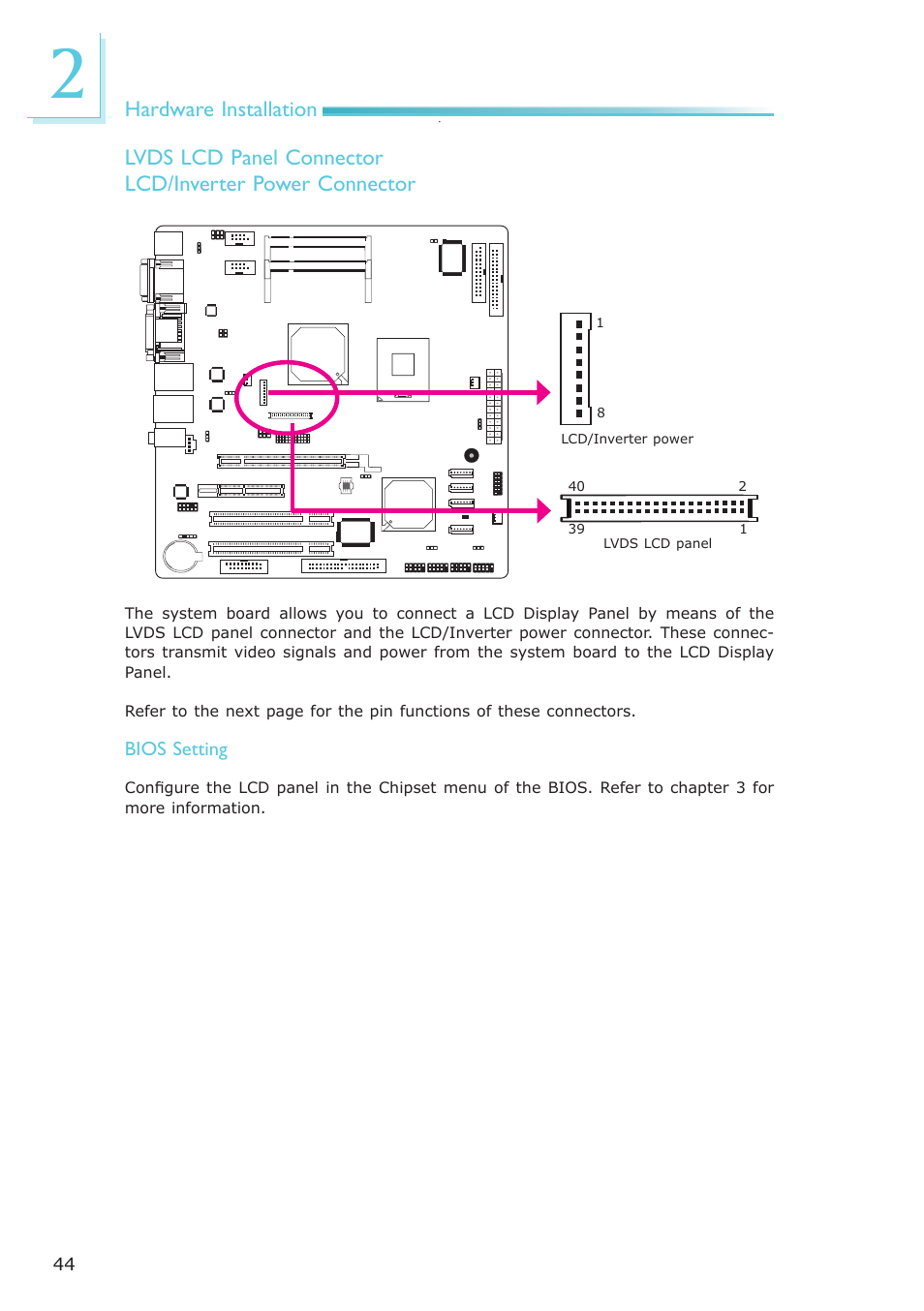 DFI CA331-NR User Manual | Page 44 / 131