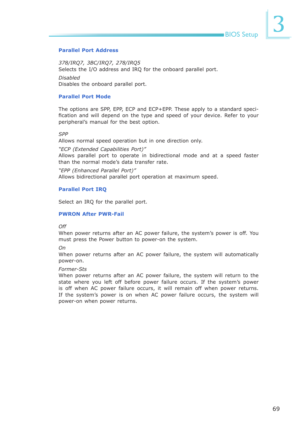 DFI CA331-NR User Manual | Page 69 / 131
