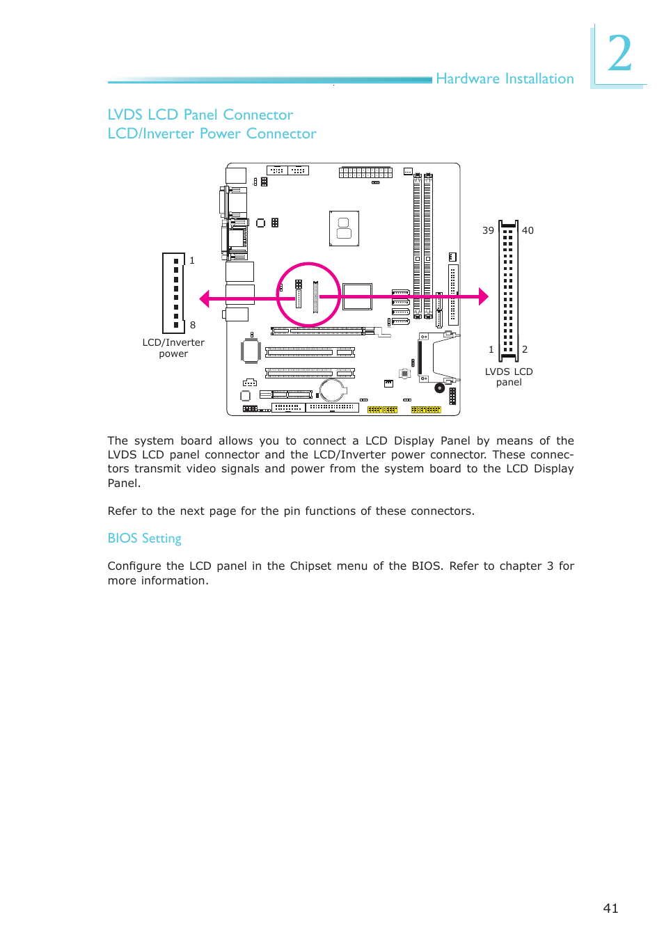 Hardware installation | DFI CP337-NRM User Manual | Page 41 / 174