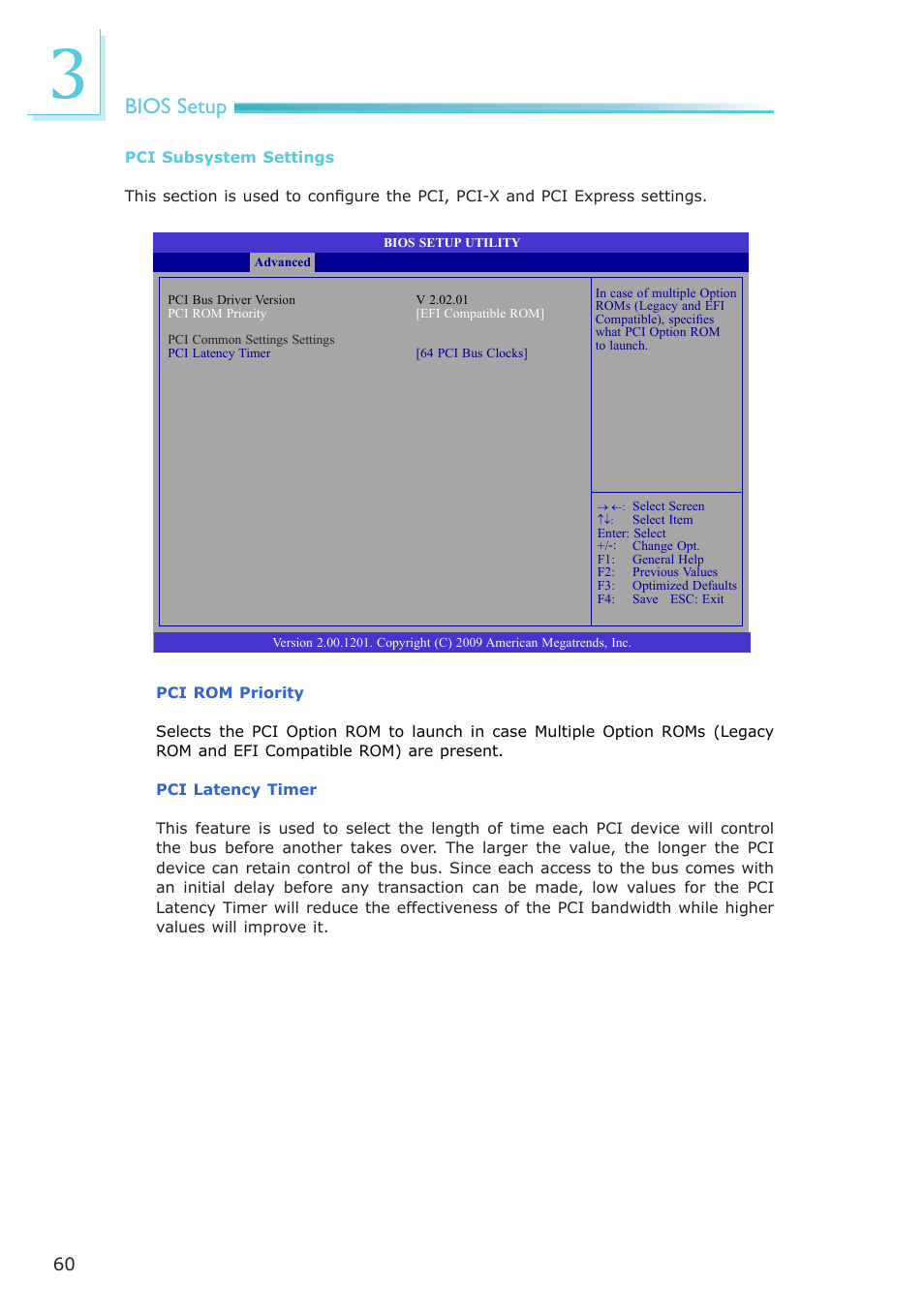 Bios setup | DFI CP337-NRM User Manual | Page 60 / 174