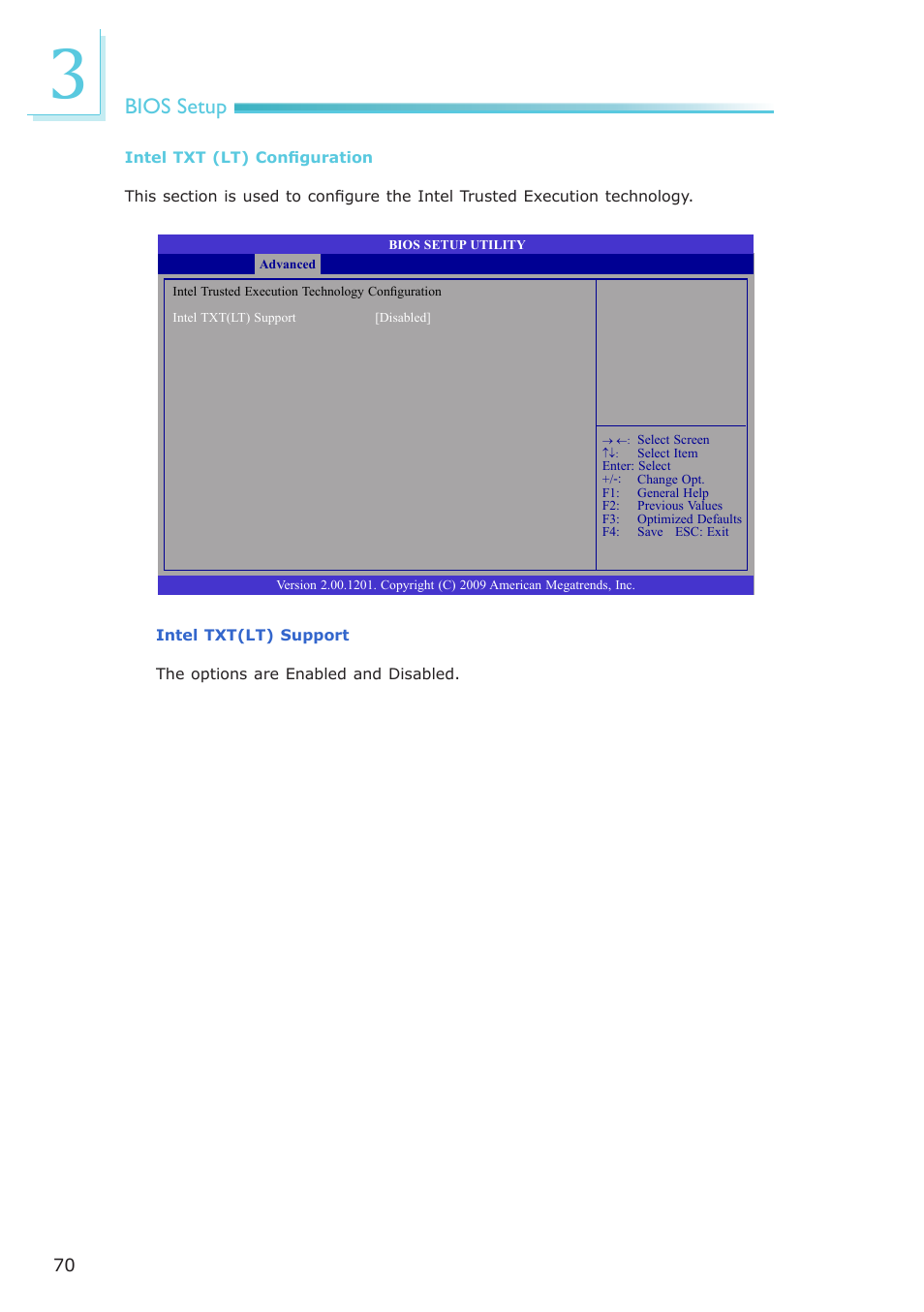 Bios setup | DFI CP337-NRM User Manual | Page 70 / 174