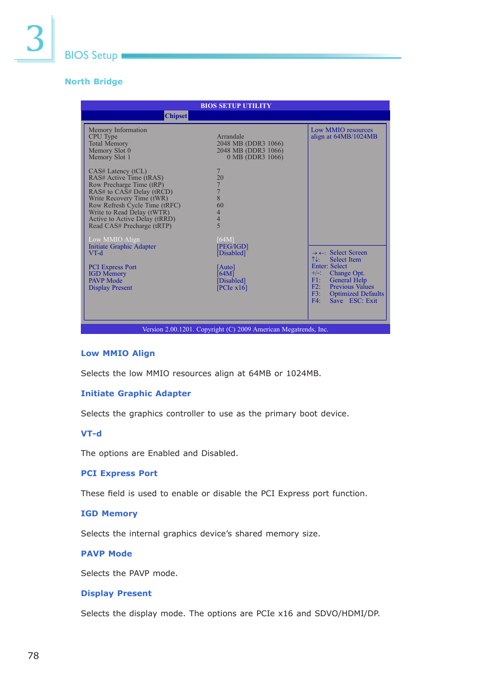 Bios setup | DFI CP337-NRM User Manual | Page 78 / 174