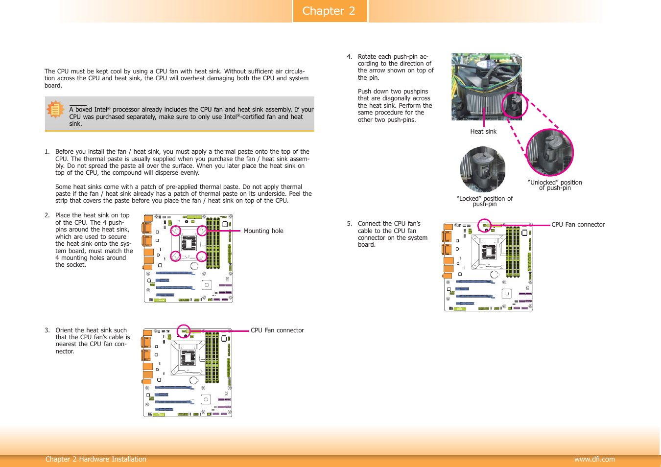 Chapter 2 | DFI DL310-C226 User Manual | Page 14 / 101
