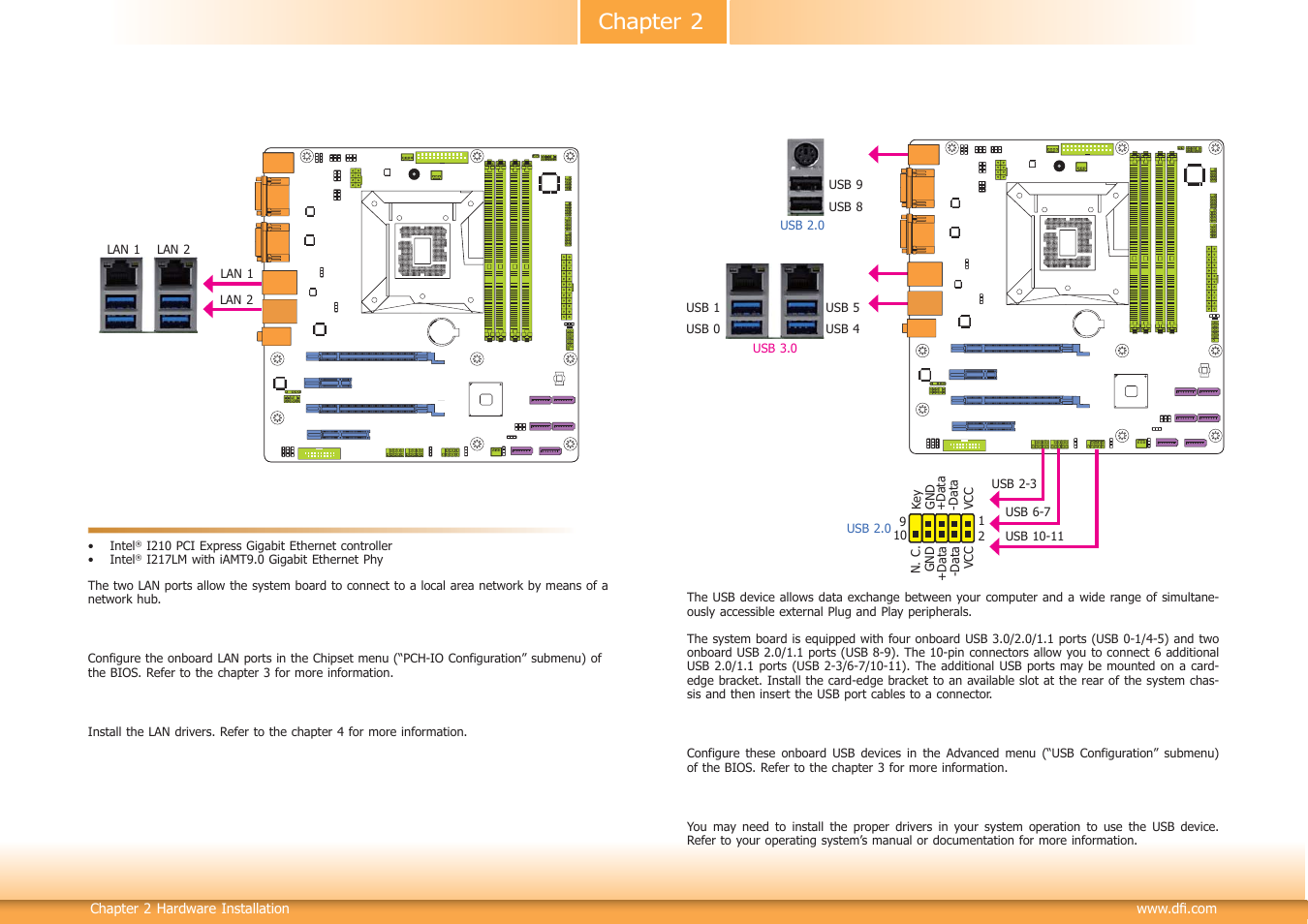 Chapter 2 | DFI DL310-C226 User Manual | Page 22 / 101