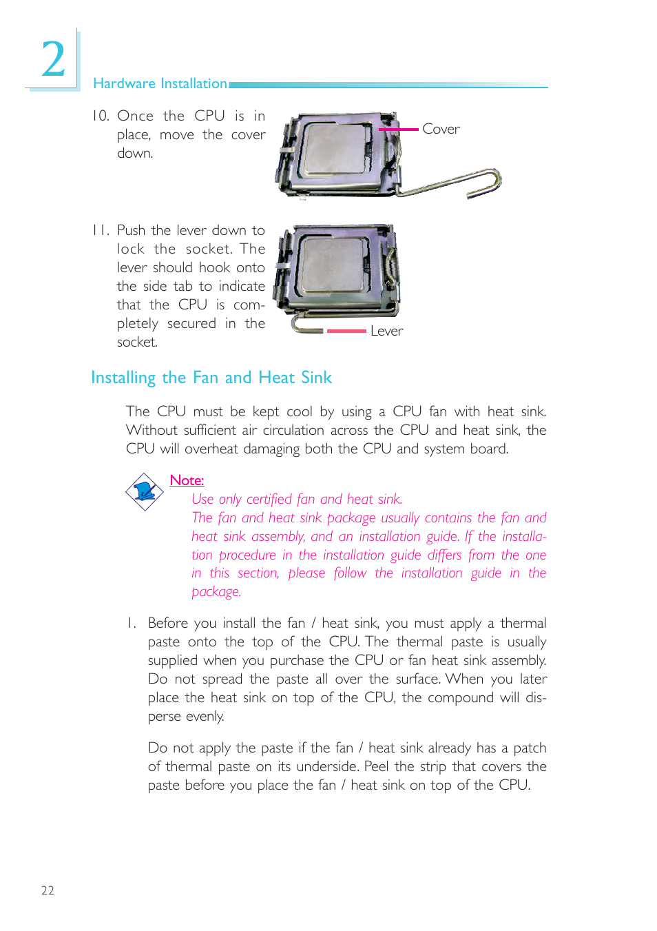 DFI EL330-DR User Manual | Page 22 / 142