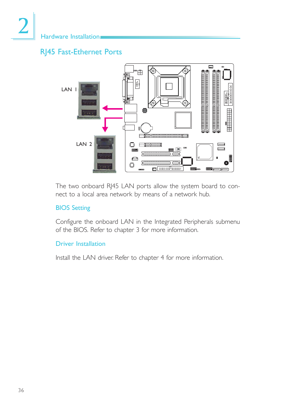 DFI EL330-DR User Manual | Page 36 / 142
