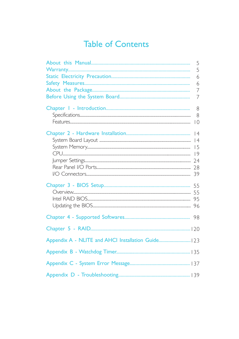 DFI EL330-DR User Manual | Page 4 / 142