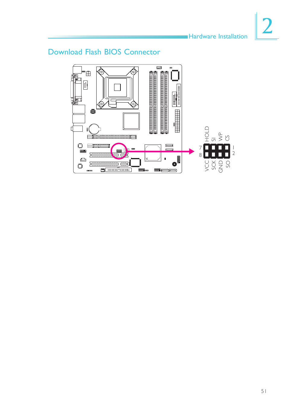 Download flash bios connector | DFI EL330-DR User Manual | Page 51 / 142