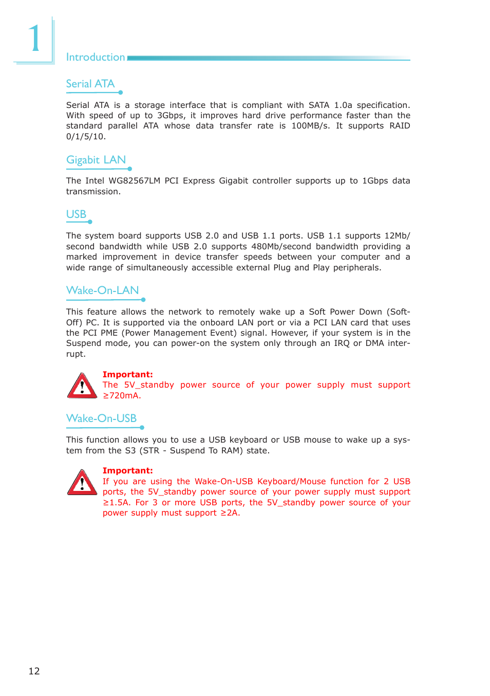 DFI EL331-RM User Manual | Page 12 / 192