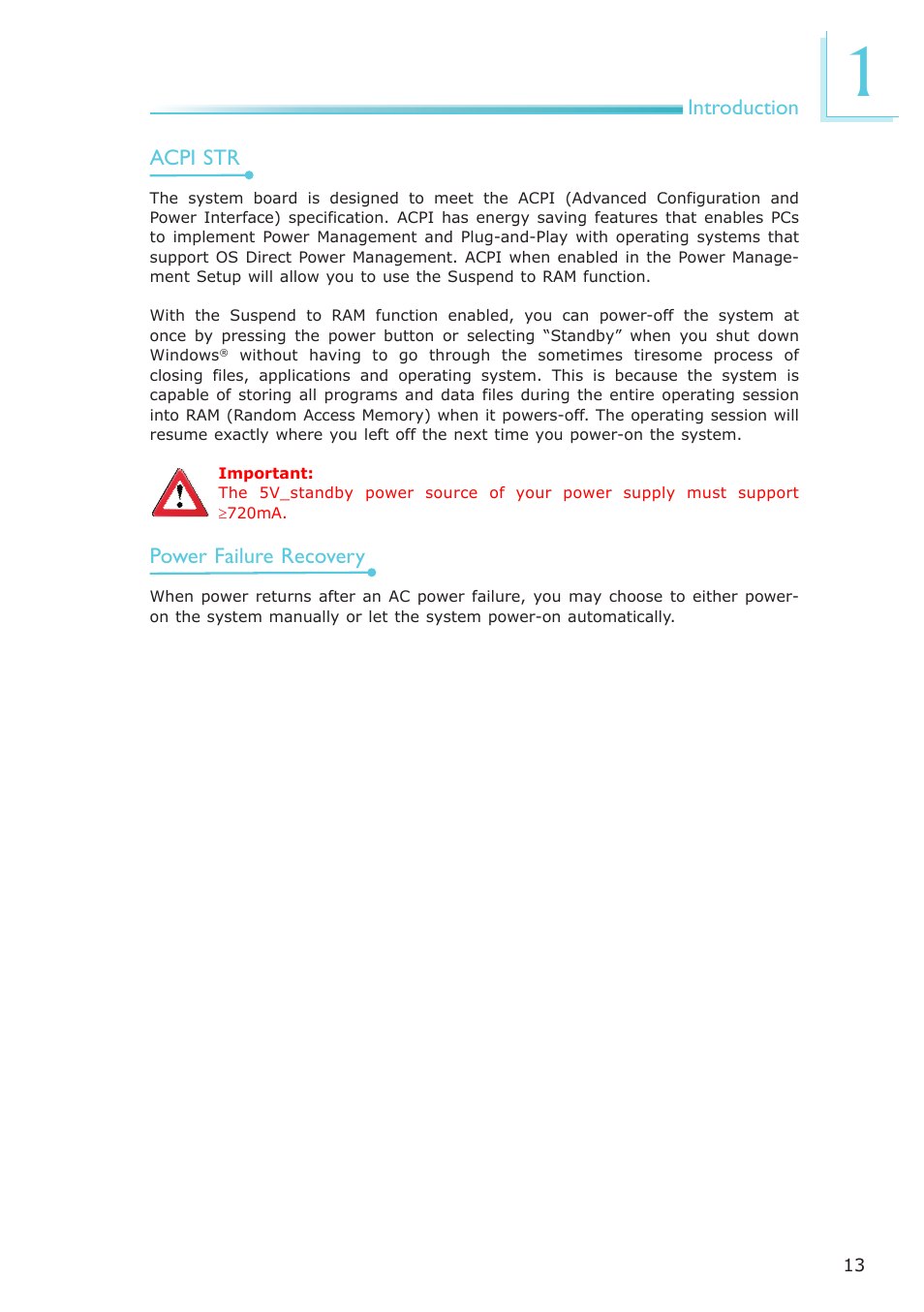 DFI EL331-RM User Manual | Page 13 / 192