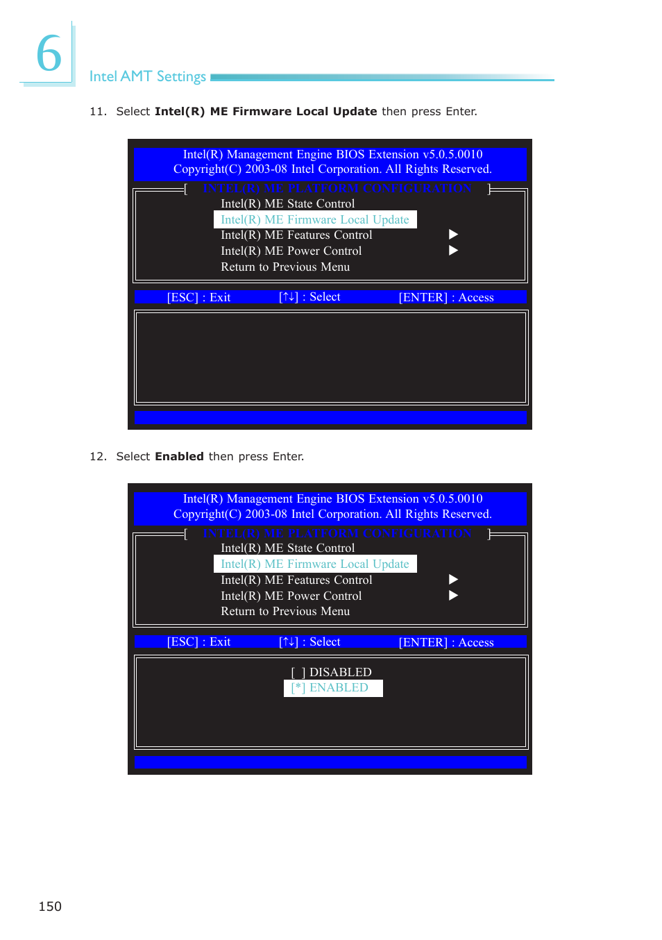 DFI EL331-RM User Manual | Page 150 / 192
