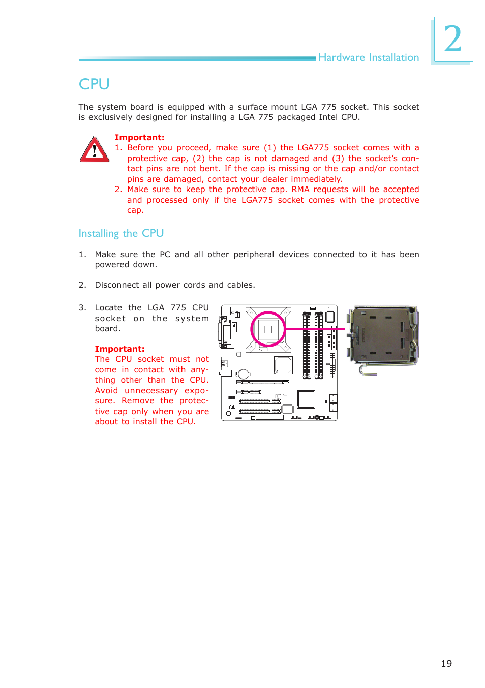 DFI EL331-RM User Manual | Page 19 / 192